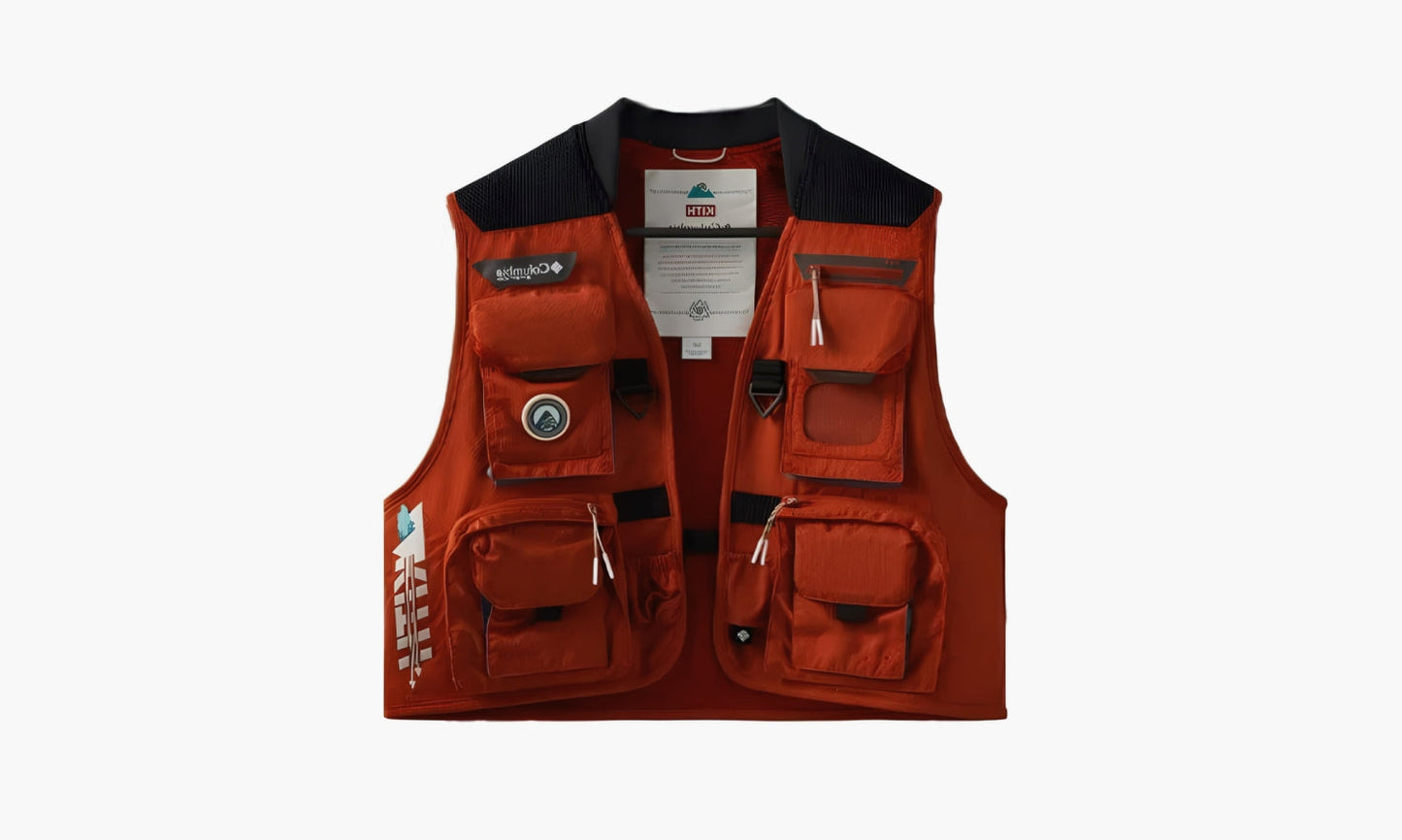 KITH X Columbia Waistcoat "Red" - XM8540-838 | Grailshop