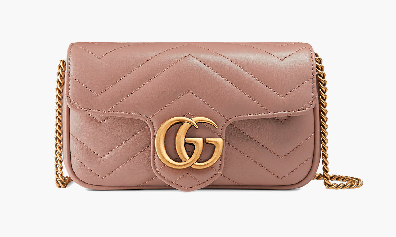 Gucci GG Marmont Super Mini Bag «Dusty Pink» - 476433 DTDCT 5729 | Grailshop