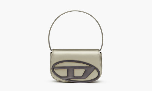 Diesel 1DR Shoulder Bag «Metallic Leather Grey» - X08396P5468 | Grailshop