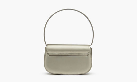 Diesel 1DR Shoulder Bag «Metallic Leather Grey» - X08396P5468 | Grailshop