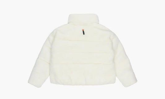 Nike Short Faux Fur Jacket "White" - DD4655 715 | Grailshop