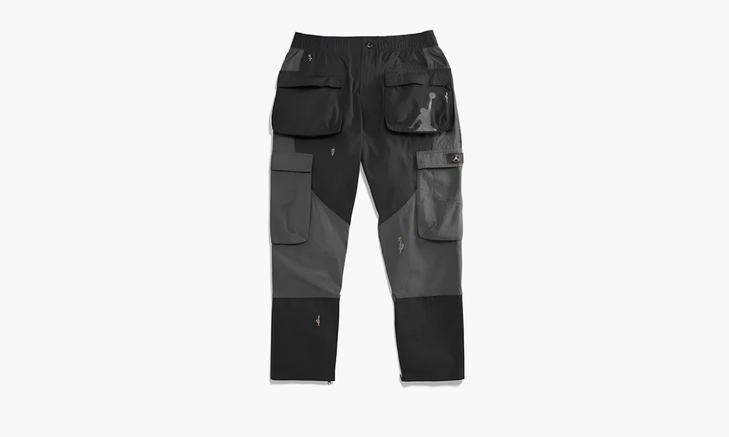 Air Jordan X Travis Scott Cargo Pants "Grey Black" - CQ4394-010 | Grailshop