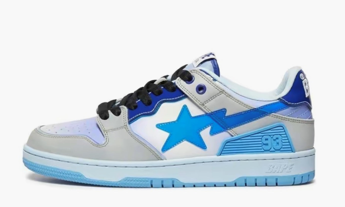 A Bathing Ape BAPE SK8 Sta "Blue White" - 1I30-191-003 | Grailshop