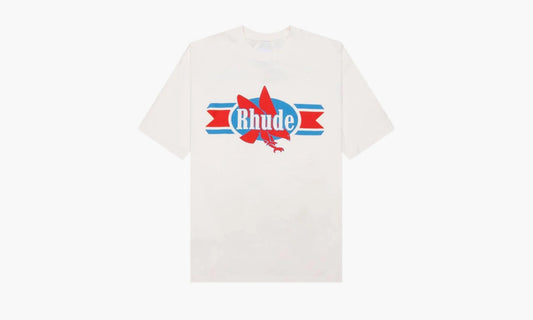 RHUDE Chevron Eagle Tee "Vintage White" - SS24TT03012611 | Grailshop