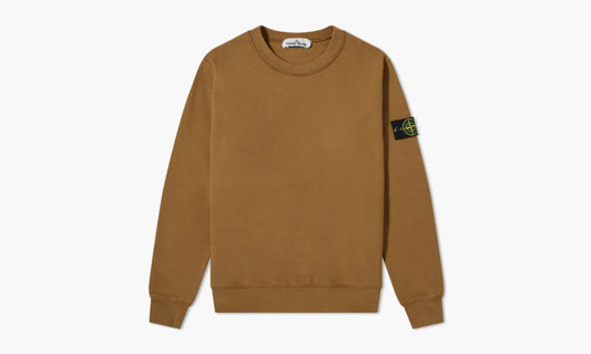 Stone Island Garment Dyed Crew Sweatshirt "Tobacco" - 731563020 V0071 | Grailshop