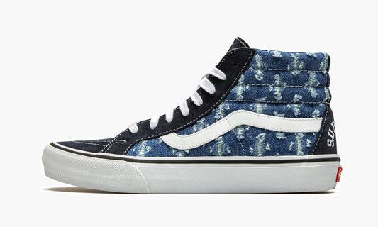 Vans Sk8-hi "Supreme Hole Punch Denim - Blue" - VN0A38Z32DD | Grailshop
