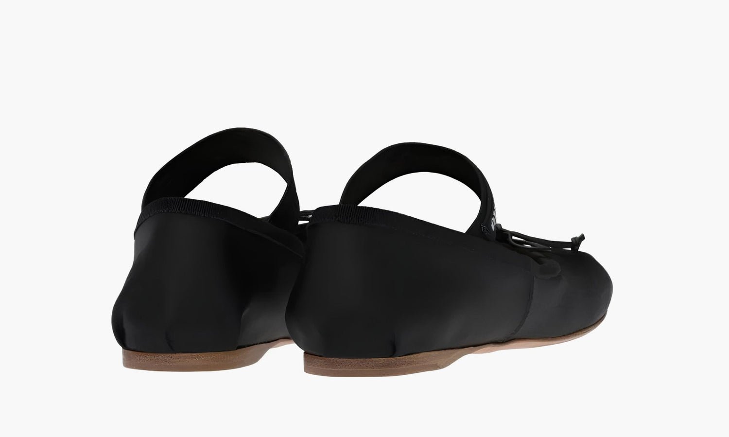 Miu Miu Satin Ballerinas "Black" - 5F794D_QU6_F0002_F_A005 | Grailshop