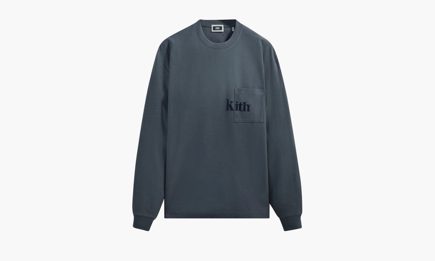 KITH Long-sleeve Quinn Tee "Reality" - KHM030749 448 | Grailshop