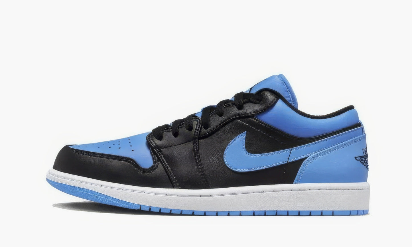 Nike Air Jordan 1 Low "Black University Blue" - 553558-041 | Grailshop