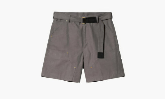 Sacai X Carhartt Shorts WIP "Grey" - I034103-2KK-XX | Grailshop