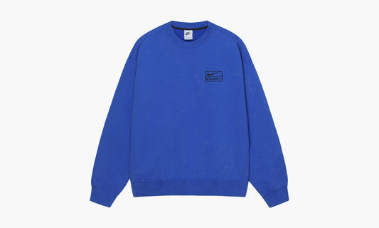 Nike x Stussy Acid Wash Crew Fleece “Blue” - DR4024 480 | Grailshop