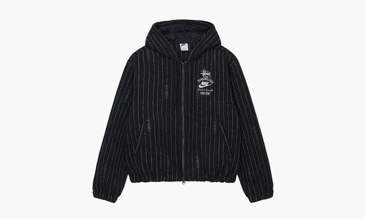 Nike x Stussy Striped Wool Jacket “Black” - DR4413 010 | Grailshop