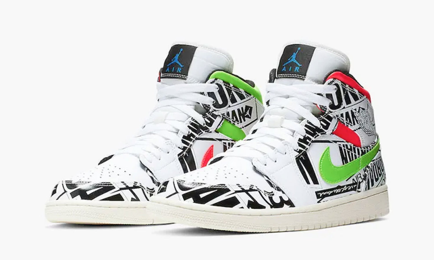 Air Jordan 1 Mid "All Over Logos" - 554724 119 | Grailshop