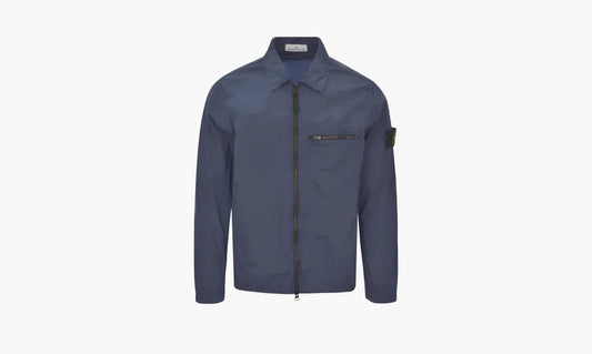 Stone Island Zip Shirt Jacket "Blue" - 801511219-V0024 | Grailshop