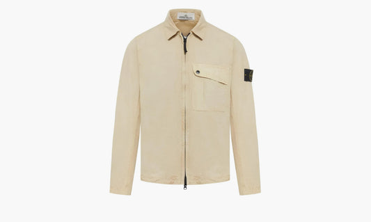 Stone Island Cotton Zipped Jacket "Beige" - 8015119WN-V0195 | Grailshop