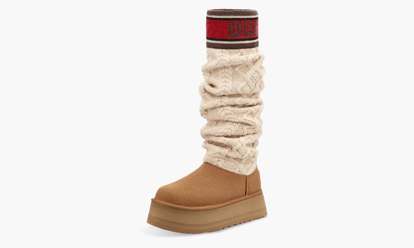 UGG Classic Sweater Letter Tall WMNS "Chestnut" - 1144044 CHE | Grailshop