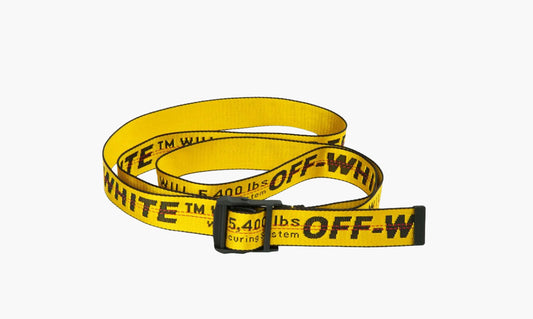 Off-White Industrial Belt «Yellow/Black» - OMRB039R206470016000 | Grailshop