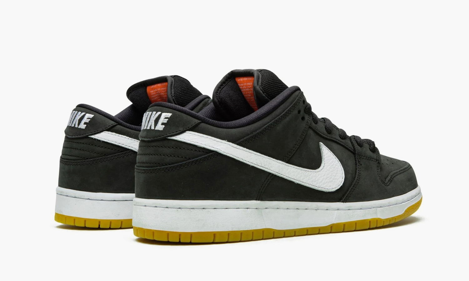 Nike dunk black gum online