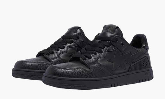 A Bathing Ape BAPE SK8 Sta "Triple Black Patent Leather" - 001FWI701010I-BLK | Grailshop