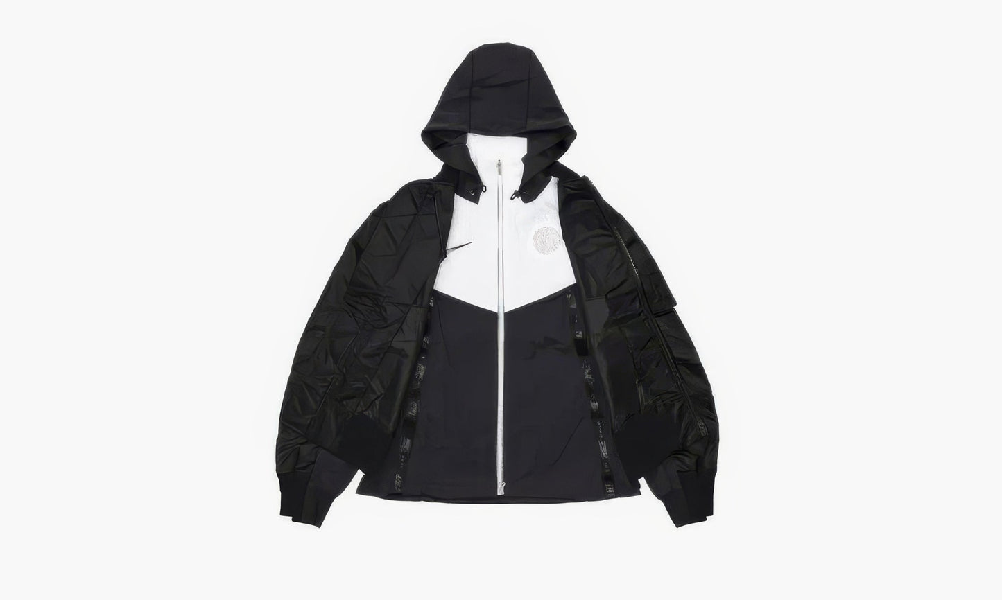 Nike X Sacai Double Jacket "Black" - CZ4697-010 | Grailshop