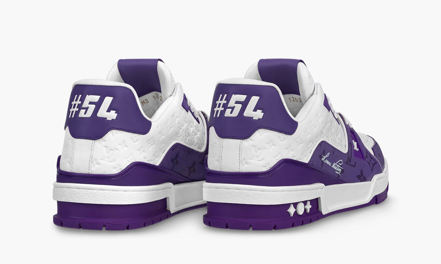 Louis Vuitton Trainer "Purple Monogram" - 1AANHP | Grailshop