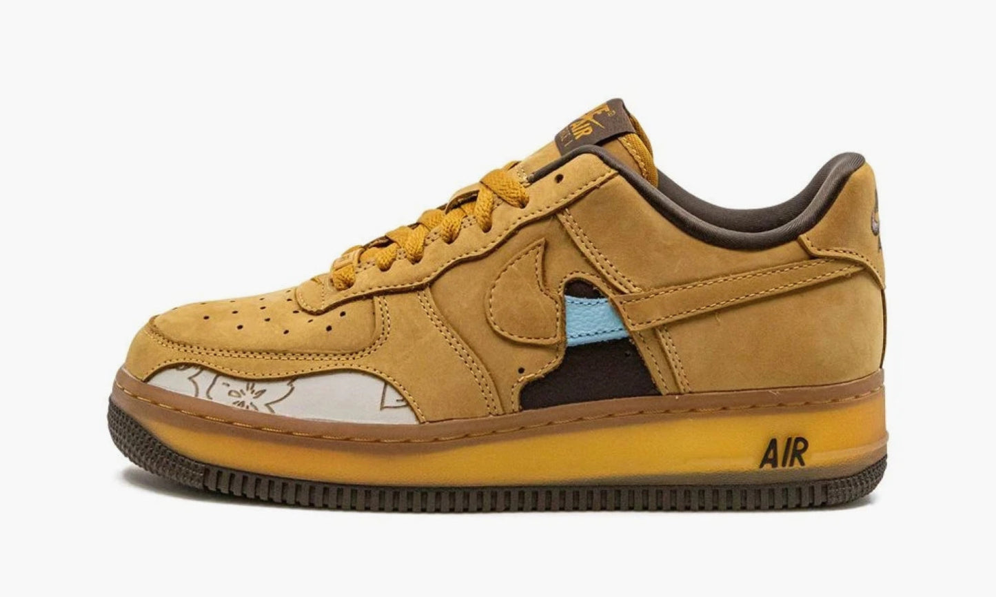 Nike Air Force 1 Low '07 WMNS "Cut Out Wheat" - DQ7580 700 | Grailshop