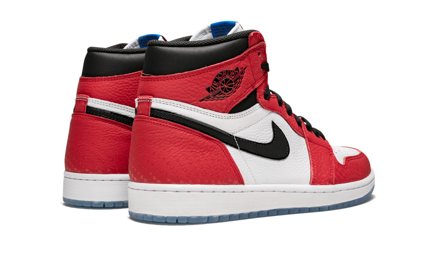 Jordan 1 High OG "Spider-man: Origin Story" - 555088 602 | Grailshop