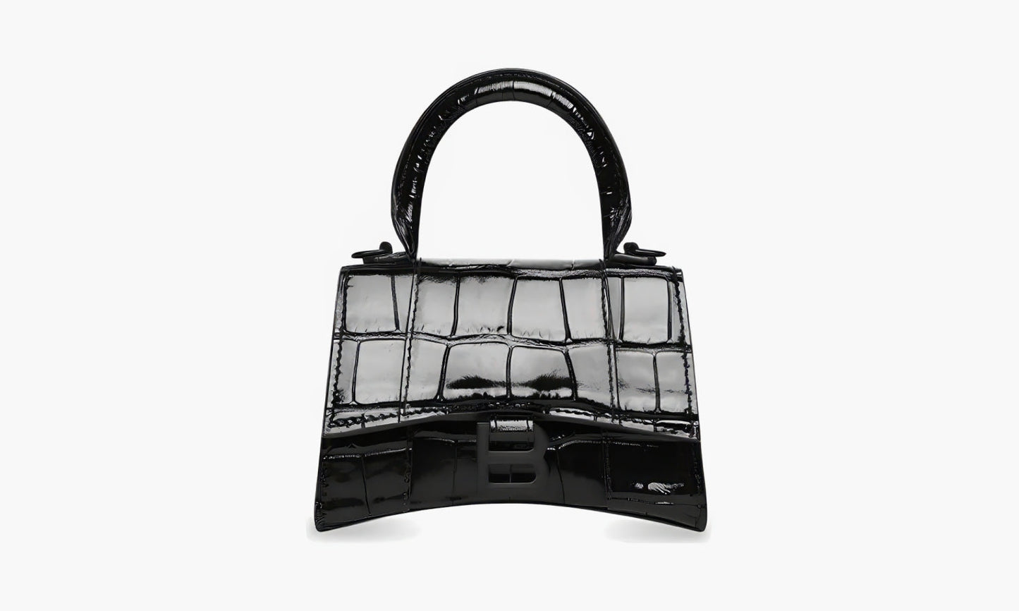 Balenciaga Hourglass Handbag "Black" - 6646761LR671000 | Grailshop