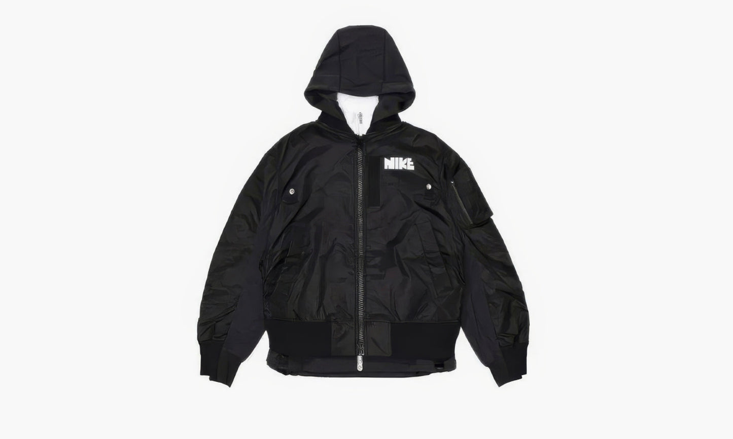 Nike X Sacai Double Jacket "Black" - CZ4697-010 | Grailshop