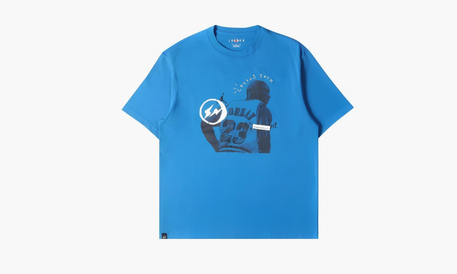 Air Jordan X Travis Scott X Fragment T-shirt "Blue" - DJ0619-413 | Grailshop