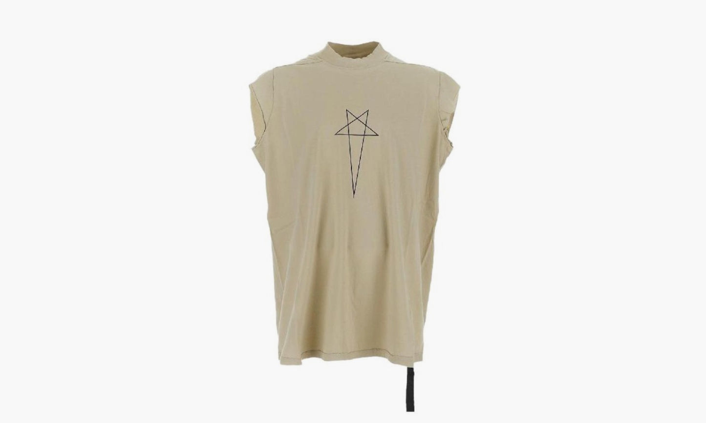 Rick Owens DRKSHDW Pentagram Sleeveless Jumbo T-Shirt «Green» - DU01C6170 RNEP6 0809 | Grailshop