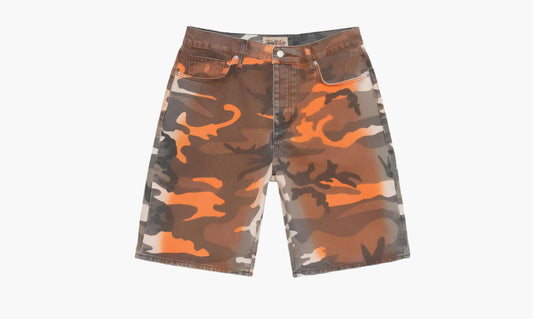 Stussy Shorts "Dye Orange" - 112295 | Grailshop