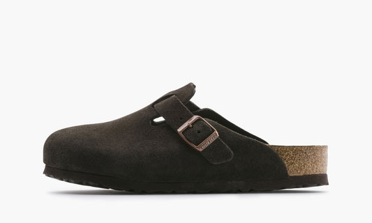 Birkenstock Boston Soft Footbed Suede "Mocha" - 0660463 | Grailshop