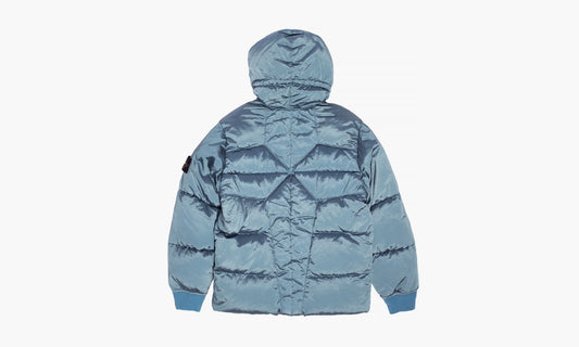 Stone Island Hooded Down Jacket "Mid Blue" - 771543619 V0046 | Grailshop