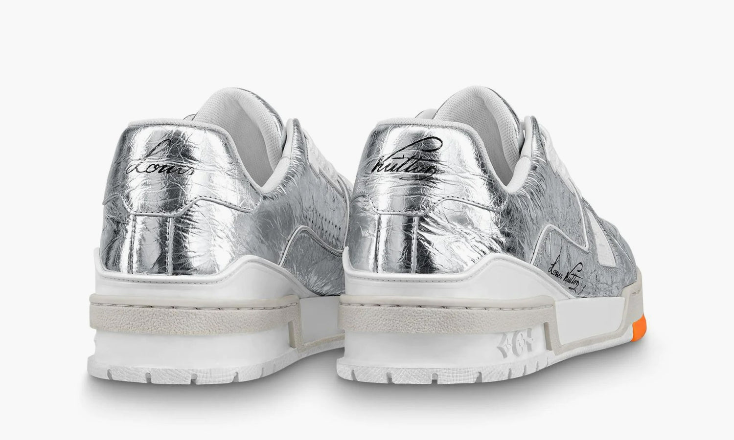 Louis Vuitton Trainer "Silver" - 1A8KGQ | Grailshop