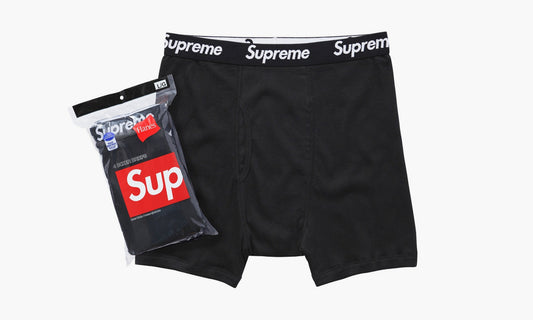Supreme Hanes Boxer Briefs (4 Pack) “Black” - SUP-FW19-005 | Grailshop