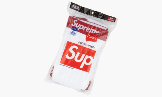 Supreme Hanes Boxer Briefs (4 Pack) “White” - SUP-FW19-006 | Grailshop