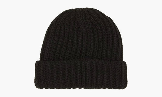 Supreme Ribbed Beanie FW22 «Black» | Grailshop