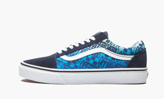 Vans Old Skool "Off The Wall Logos - Blue" - VN0A4U3B2PA | Grailshop