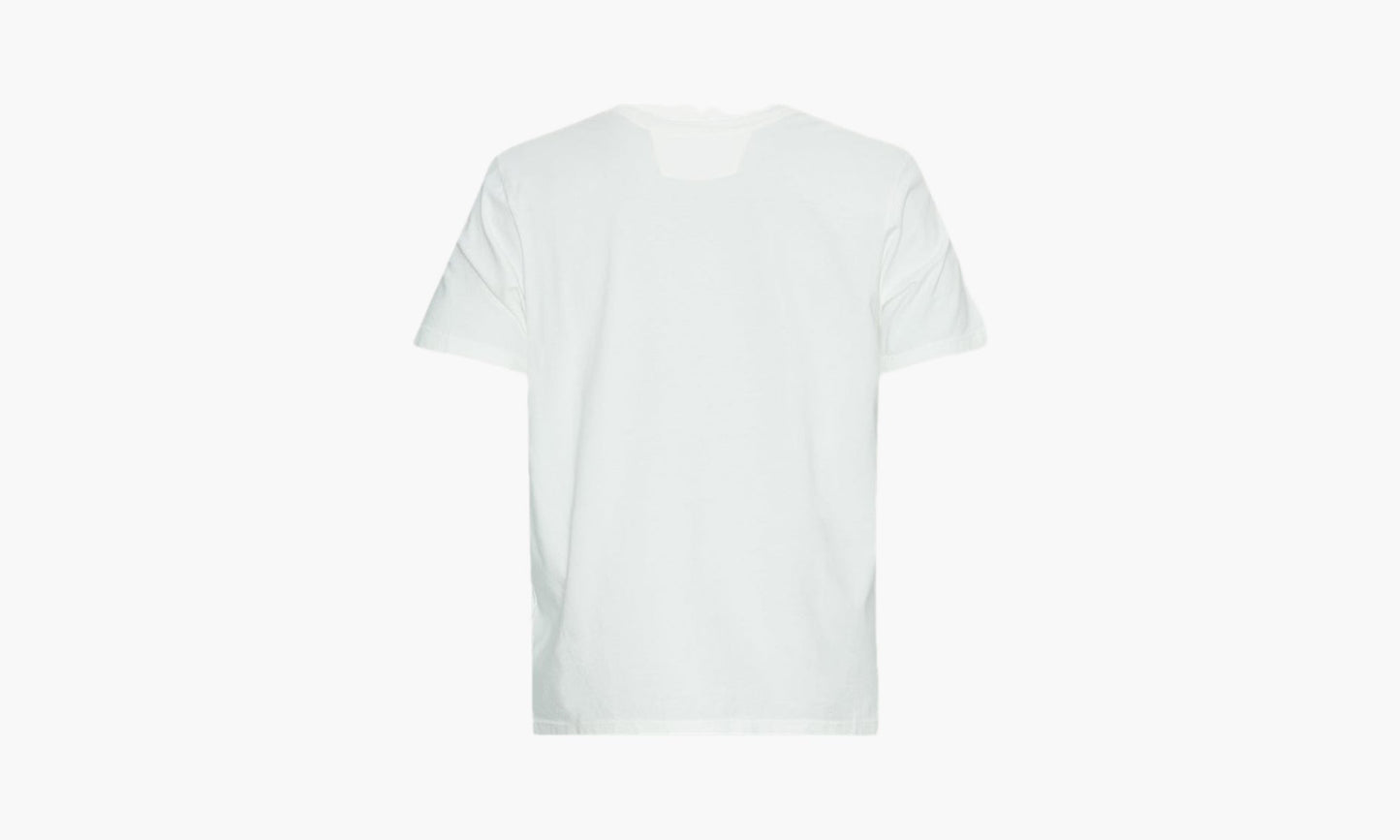 C.P. Company Graphic Print Cotton T-shirt "White" - CMTS290A005431G103 | Grailshop