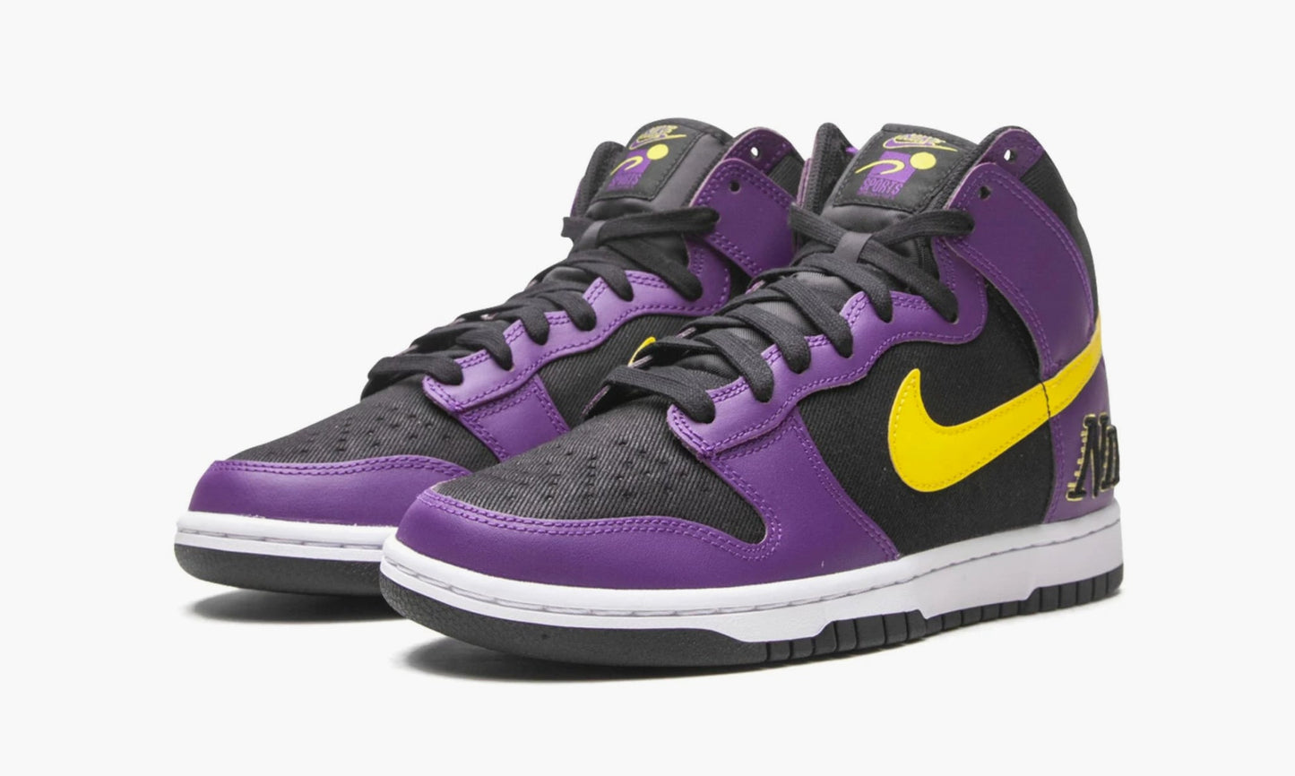 Nike Dunk High Emb "Lakers" - DH0642 001 | Grailshop