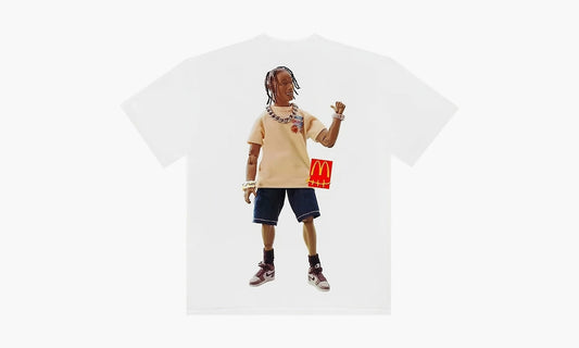 Travis Scott McDonald’s Action Figure Series T-shirt “White” - TC-261 | Grailshop