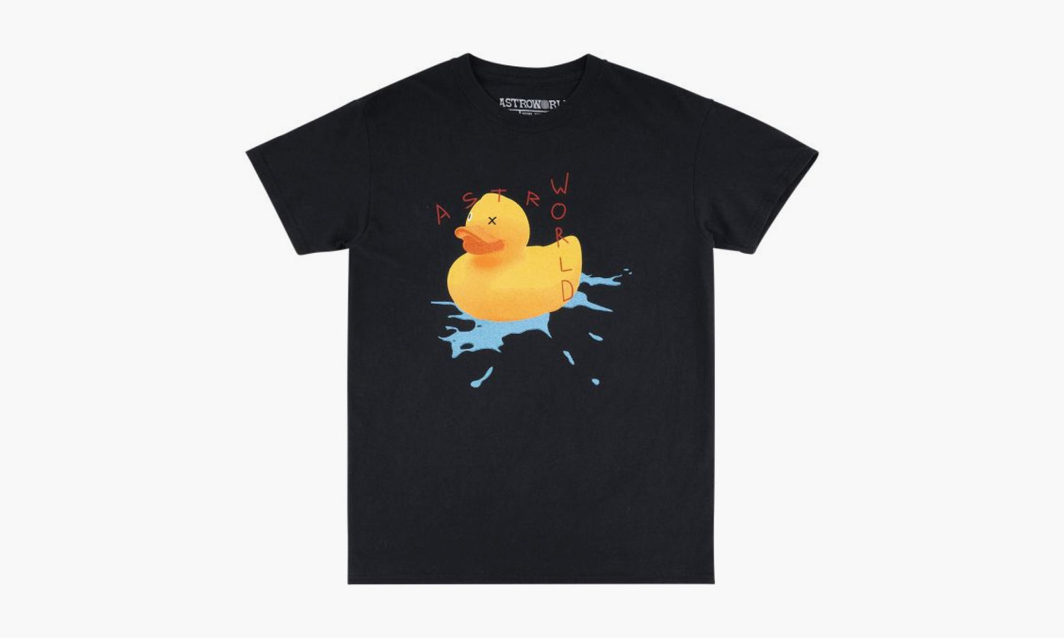 Travis Scott Astroworld Europe Exclusive Rubber Duck T-Shirt «Black» - TC-29 | Grailshop