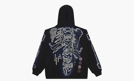 Travis Scott x Fragment Skeleton Graffiti Full Zip Hoodie “Multi” - CJFR HZ07 | Grailshop