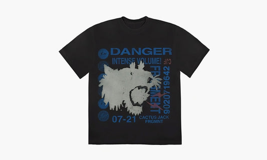 Travis Scott x Fragment Cactus Jack Danger Tee “Washed Black” - CJFN-SS17 | Grailshop