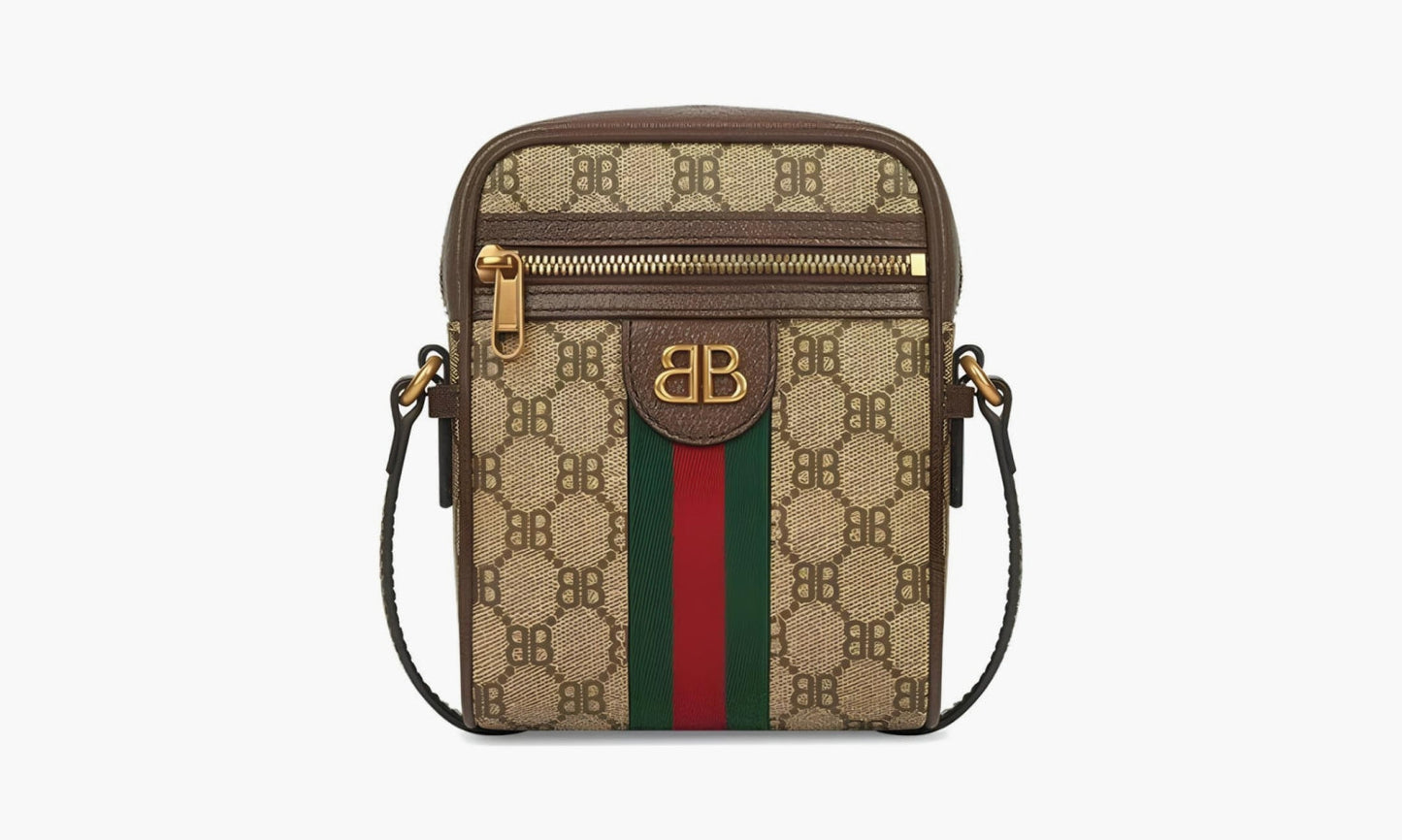 Gucci X Balenciaga The Hacker Project Shoulder Zip Bag "Beige" - 6801292103U0001 | Grailshop