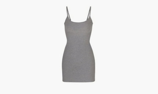 SKIMS Soft Lounge Slip Dress "Grey" - AP-SLP-0725-HEG | Grailshop