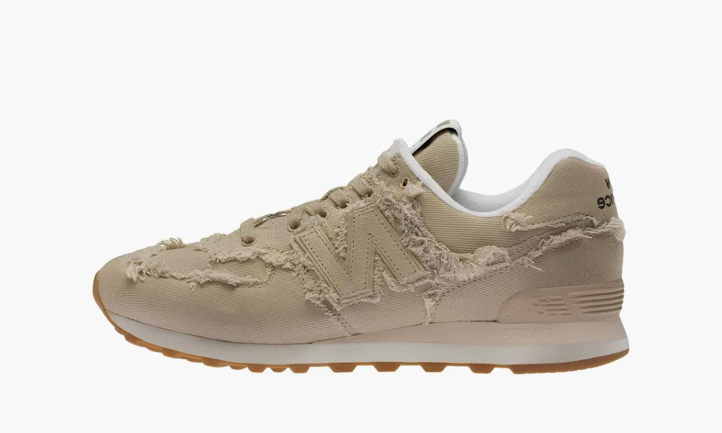 New Balance 574 X Miu Miu Denim Sneakers "Sand" - 5E765D_CSL_F0044_F_015 | Grailshop