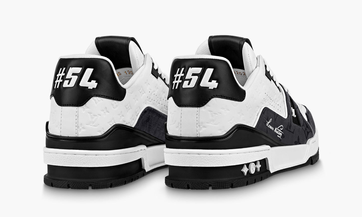 Louis Vuitton Lv Trainer "Black White" - 1AANEG | Grailshop