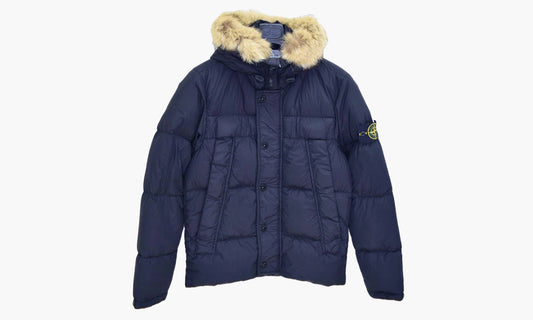Stone Island Garment Dyed Crinkle Reps Ny Down Jacket "Navy" - 61154073.V0026 | Grailshop